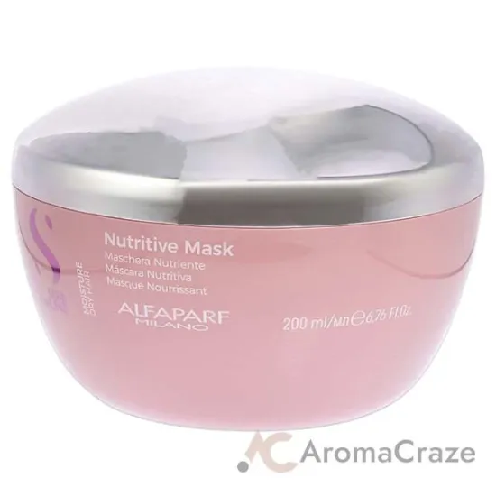 Picture of Semi Di Lino Moisture Nutritive Mask by Alfaparf Milano for Unisex - 6.76 oz Maque
