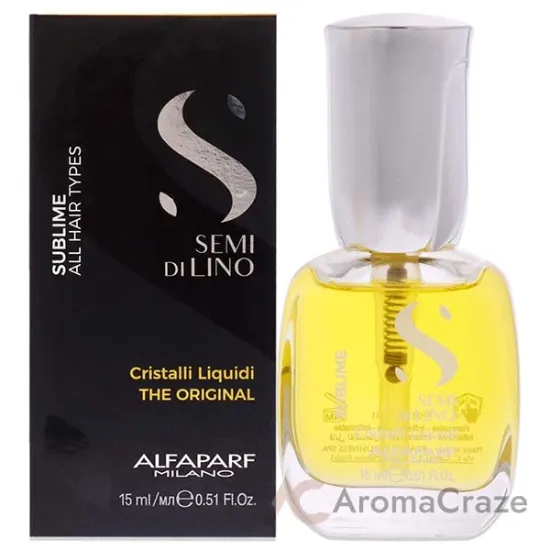Picture of Sublime Cristalli Liquidi The Original by Alfaparf Milano for Unisex - 0.51 oz Serum