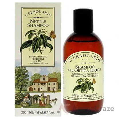 Picture of Shampoo - Nettle by Lerbolario for Unisex - 6.7 oz Shampoo