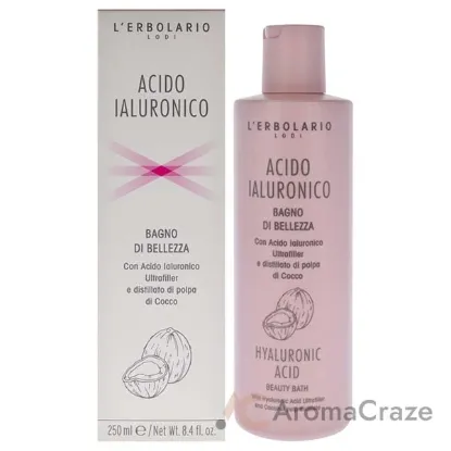 Picture of Hyaluronic Acid Beauty Bath by LErbolario for Unisex - 8.4 oz Shower Gel