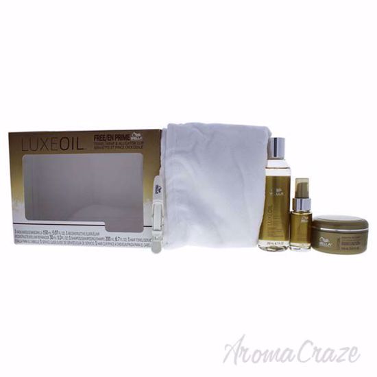 Luxe Oil Kit by Wella for Unisex - 5 Pc 5.07oz Mask, 1oz Rec