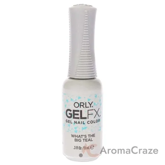 Picture of Gel Fx Gel Nail Color - 3000019 Whats The Big Teal by Orly for Women - 0.3 oz Nail Polish