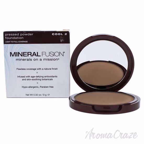 Pressed Powder Foundation - 02 Cool by Mineral Fusion for Wo
