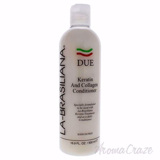 Due Keratin and Collagen Conditioner by LA Brasiliana for Wo