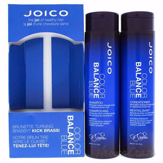 Color Balance Blue Duo by Joico for Unisex - 2 x 10 oz Shamp