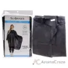 Picture of Nylon Haircutting Cloth Cape Velcro Closure - Black by Scalpmaster for Unisex - 1 Pc Apron