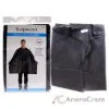 Picture of Nylon Styling Cape with Velcro Closure - Black by Scalpmaster for Unisex - 1 Pc Apron