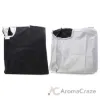 Picture of Nylon Reversible Chemical Cape with Snap Closure - Black-Silver by Scalpmaster for Unisex - 1 Pc Apron