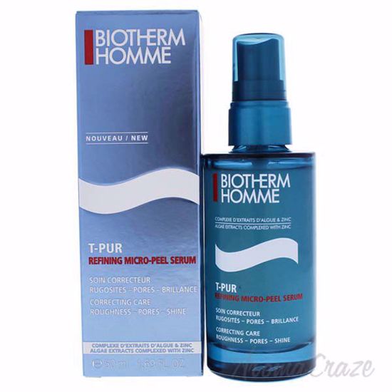 Homme T-Pur Refining Micro-Peel Serum by Biotherm for Men - 
