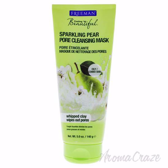 Sparkling Pear Pore Cleansing Mask by Freeman for Unisex - 5