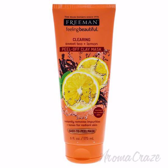 Sweet Tea and Lemon Peel Away Clay Mask by Freeman for Unise
