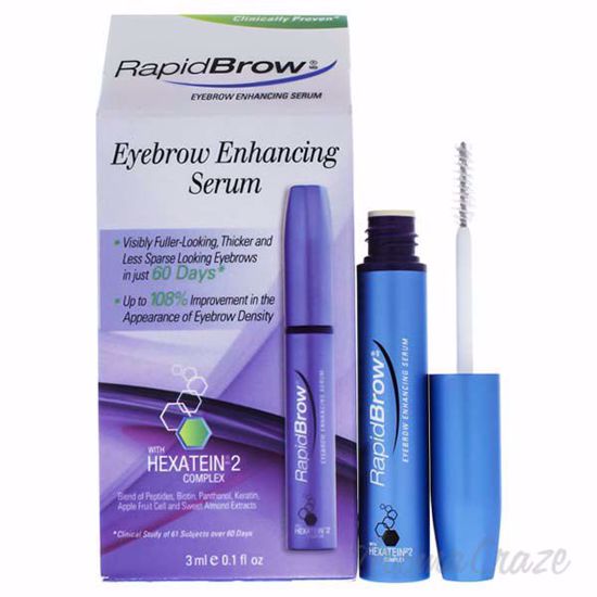 Rapidbrow Eyebrow Enhancing Serum for Unisex - 0.1 oz Serum