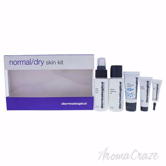 Normal Dry Skin Kit by Dermalogical for Unisex - 5 Pc