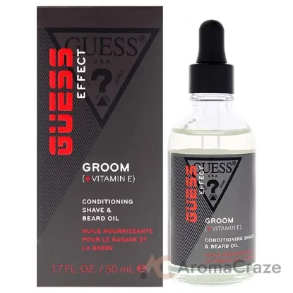 Picture of Guess Effect Boost Conditioning Shave and Beard Oil by Guess for Men - 1.7 oz Oil