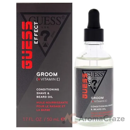 Picture of Guess Effect Boost Conditioning Shave and Beard Oil by Guess for Men - 1.7 oz Oil