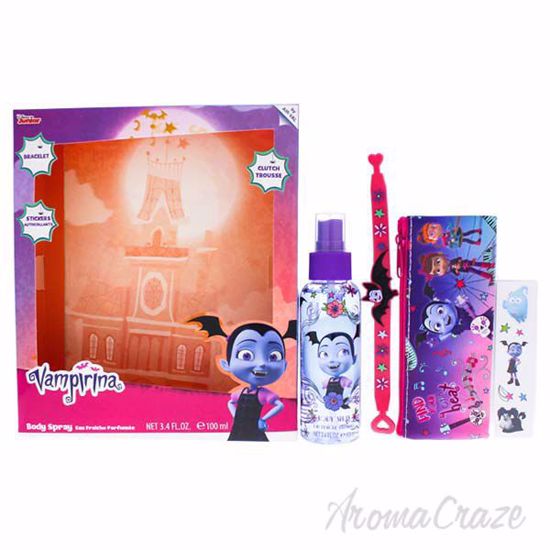 Vampirina by Disney for Kids - 4 Pc Gift Set 3.4oz Body Spra