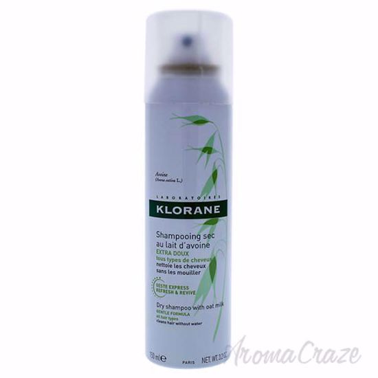 Dry Shampoo with Oat Milk by Klorane for Unisex - 3.2 oz Dry