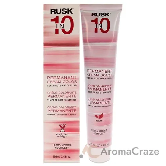 Picture of Permanent Cream Color In10 - 7A Medium Ash Blonde by Rusk for Unisex - 3.4 oz Hair Color