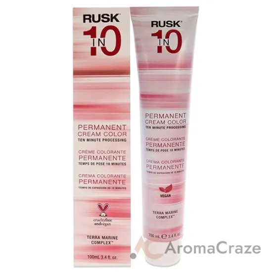 Picture of Permanent Cream Color In10 - 6G Dark Golden Brown by Rusk for Unisex - 3.4 oz Hair Color