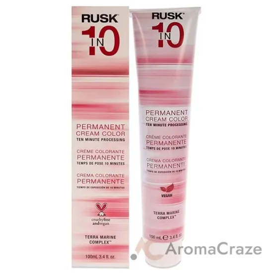 Picture of Permanent Cream Color In10 - 6CG Dark Copper Golden Blonde by Rusk for Unisex - 3.4 oz Hair Color