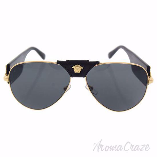 Versace VE 2150Q 1002/87 - Gold/Black/Gray by Versace for Me