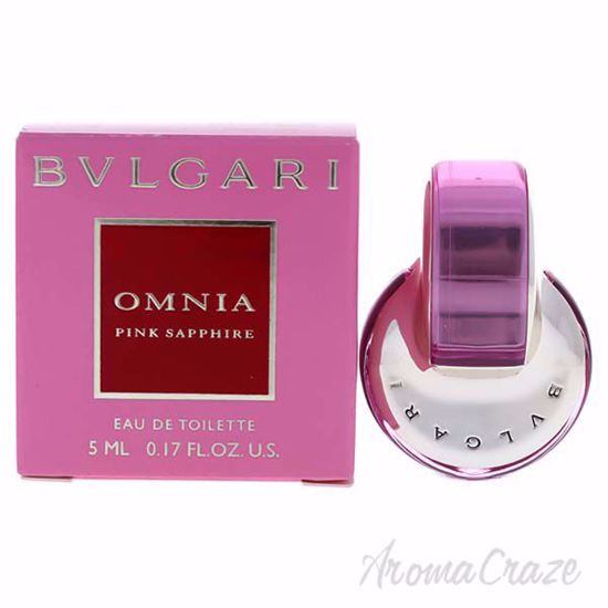 Omnia Pink Sapphire by Bvlgari for Women - 0.17 oz EDT Spray