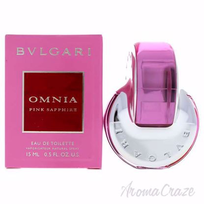 Omnia Pink Sapphire by Bvlgari for Women - 0.5 oz EDT Spray 