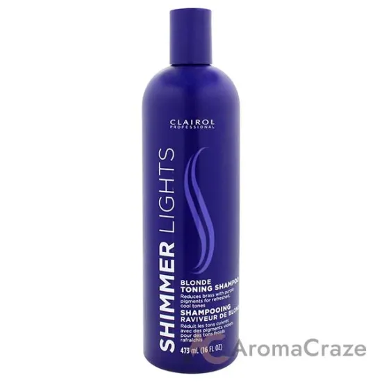 Picture of Shimmer Lights Blonde Toning Shampoo by Clairol for Unisex - 16 oz Shampoo