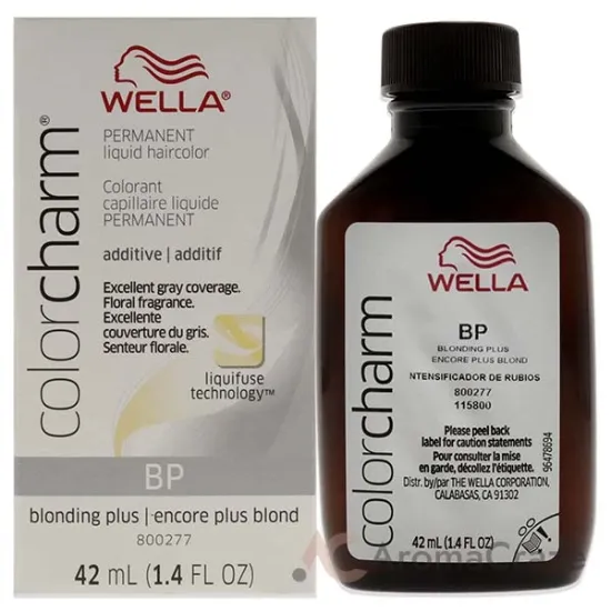 Picture of Color Charm Permanent Liquid Hair Color - BP Blonding Plus by Wella for Unisex - 1.42 oz Hair Color