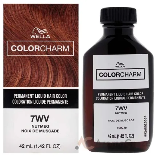 Picture of Color Charm Permanent Liquid Hair Color - 7WV Nutmeg by Wella for Unisex - 1.42 oz Hair Color
