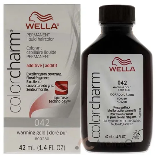 Picture of Color Charm Permanent Liquid Hair Color - 42 Gold by Wella for Unisex - 1.42 oz Hair Color