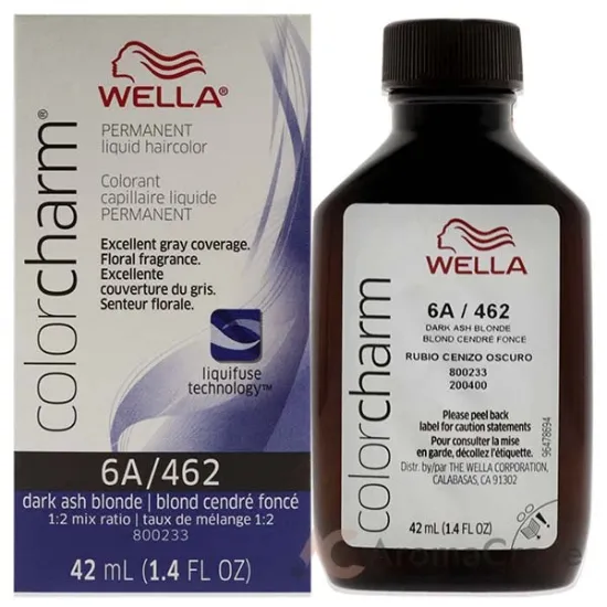 Picture of Color Charm Permanent Liquid Hair Color - 462 6A Dark Ash Blonde by Wella for Unisex - 1.42 oz Hair Color