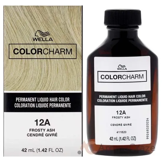 Picture of Color Charm Permanent Liquid Hair Color - 12A Frosty Ash by Wella for Unisex - 1.42 oz Hair Color