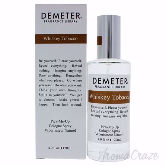 Whiskey Tobacco by Demeter for Unisex - 4 oz Cologne Spray