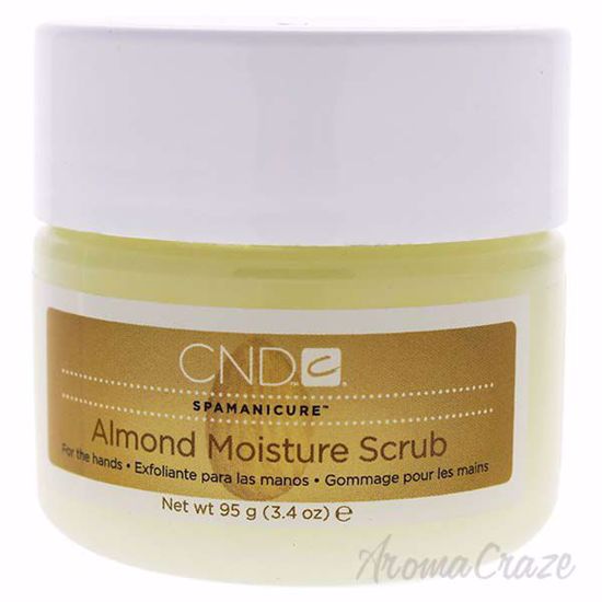 Spamanicure Almond Moisture Scrub by CND for Unisex - 3.4 oz