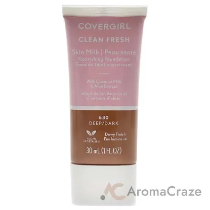 Picture of Clean Fresh Skin Milk Foundation - 630 Deep Dark by CoverGirl for Women - 1 oz Foundation