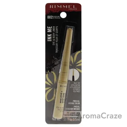 Picture of Ink Me Eyes and Body - 002 Gold by Rimmel London for Women - 0.11 oz Eyeliner