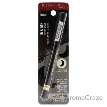 Picture of Ink Me Tatto Stamp Eyes and Body - 004 Black Moon Shape by Rimmel London for Women - 0.02 oz Eyeliner