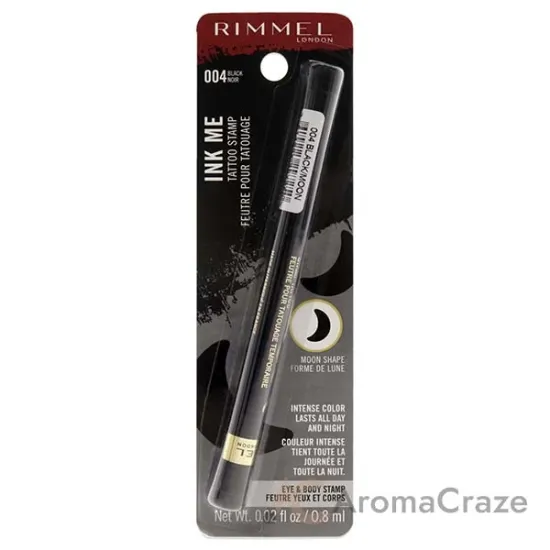 Picture of Ink Me Tatto Stamp Eyes and Body - 004 Black Moon Shape by Rimmel London for Women - 0.02 oz Eyeliner
