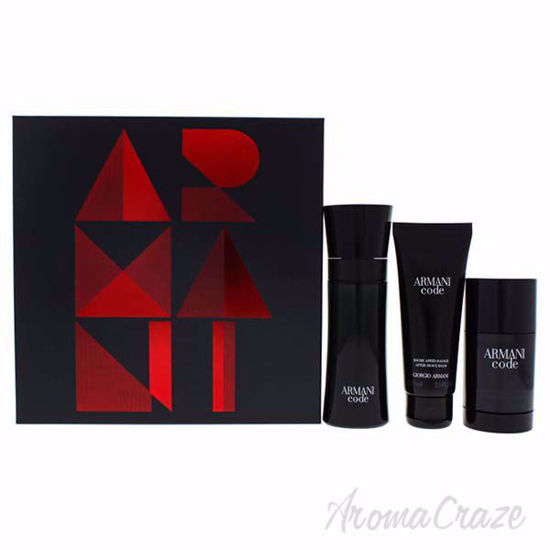 Armani Code by Giorgio Armani for Men - 3 Pc Gift Set 2.5oz 