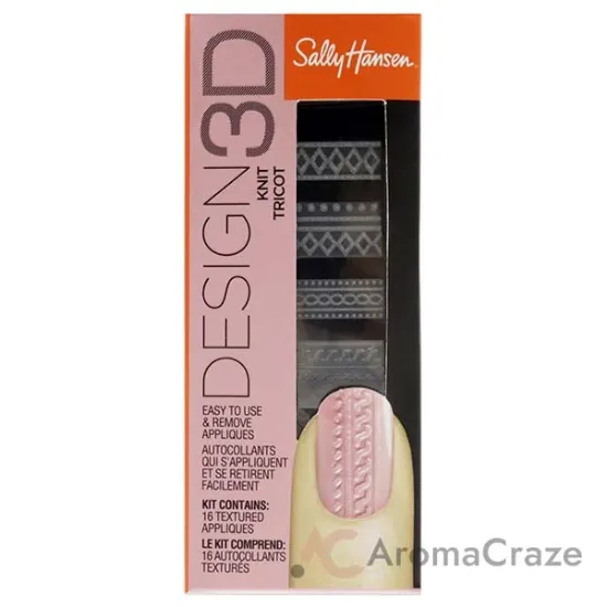 Picture of Design 3D Nail Sticker - 310 Knit by Sally Hansen for Women -16 Pc Sticker