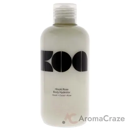 Picture of Hinoki Rose Body Hydrator by KOA for Unisex - 8 oz Body Cream