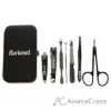 Picture of Grooming Manicure Kit by Barbasol for Men - 8 Pc 2Pc Nail Clipper, Safety Scissors, Nail File, Pointed Tweezers, 2Pc Cuticle Pushers, Encompassing