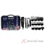 Picture of Ultimate Grooming Pro Clipper Kit - Black by Barbasol for Men - 20 Pc Pro Clipper, Ear Trimmer, Nose Trimmer, 12 Guide Combs, Scissors, Comb, Lubricating Oil, Cleaning Brush, Hair Comb