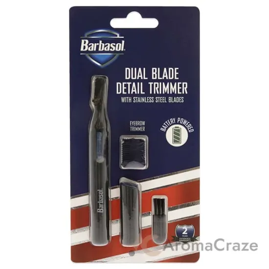 Picture of Dual Blade Detail Trimmer by Barbasol for Men - 1 Pc Trimmer Precision Trimmer, Fine Detail Trimmer, Angled Head