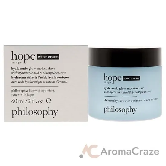 Picture of Hope in a Jar Hyaluronic Glow Moisturizer by Philosophy for Unisex - 2 oz Moisturizer