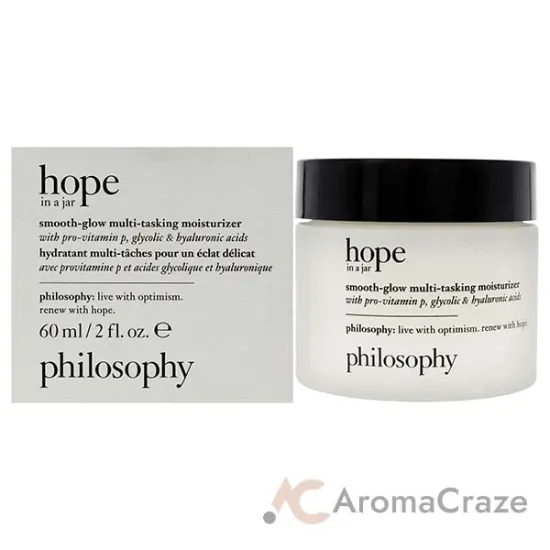 Picture of Hope In a Jar Smooth-Glow Multi-Tasking Moisturizer by Philosophy for Unisex - 2 oz Moisturizer