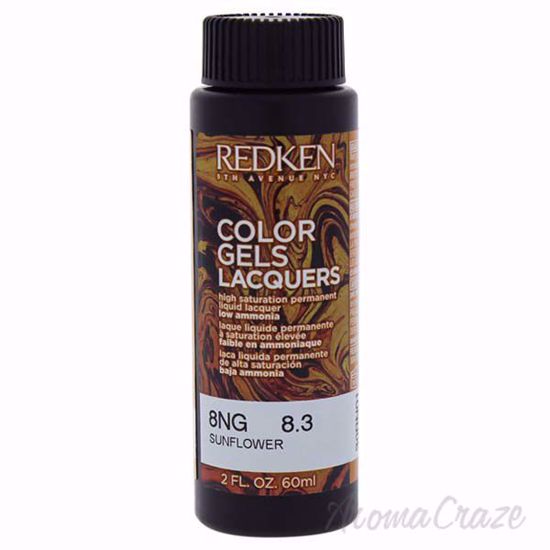 Color Gels Lacquers Haircolor - 8NG Sunflower by Redken for 