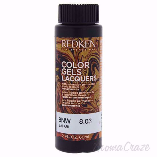 Color Gels Lacquers Haircolor - 8NW Safari by Redken for Uni