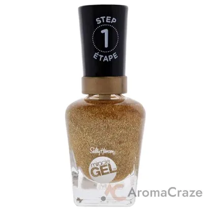 Picture of Miracle Gel Nail Polish - 155 Five Golden Blings by Sally Hansen for Women - 0.5 oz Nail Polish